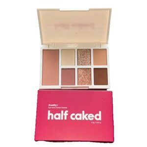 Half Caked Duality 1 Eye and Cheek Palette Eyeshadow & Blush 8.2g/0.28‎ oz New